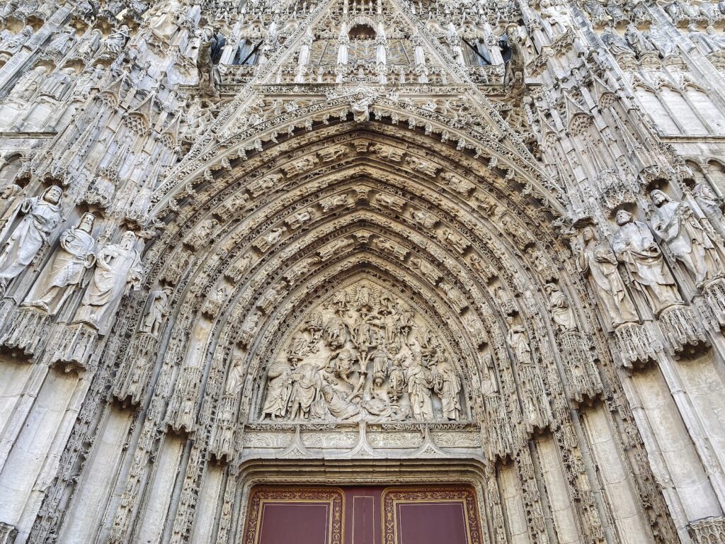 cathédrale de Rouen en Normandie